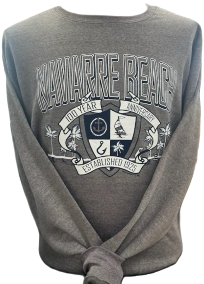 Centennial Celebration Crew Necks - 100 Years of Navarre Beach