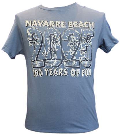 Navarre Beach - 100 Year Anniversary Tee - Image 2