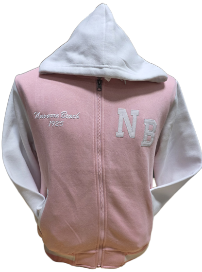 Navarre Beach Hooded Varsity Jacket
