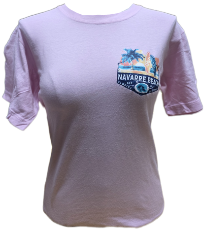 Ladies Comfort Wash Tee - Image 18