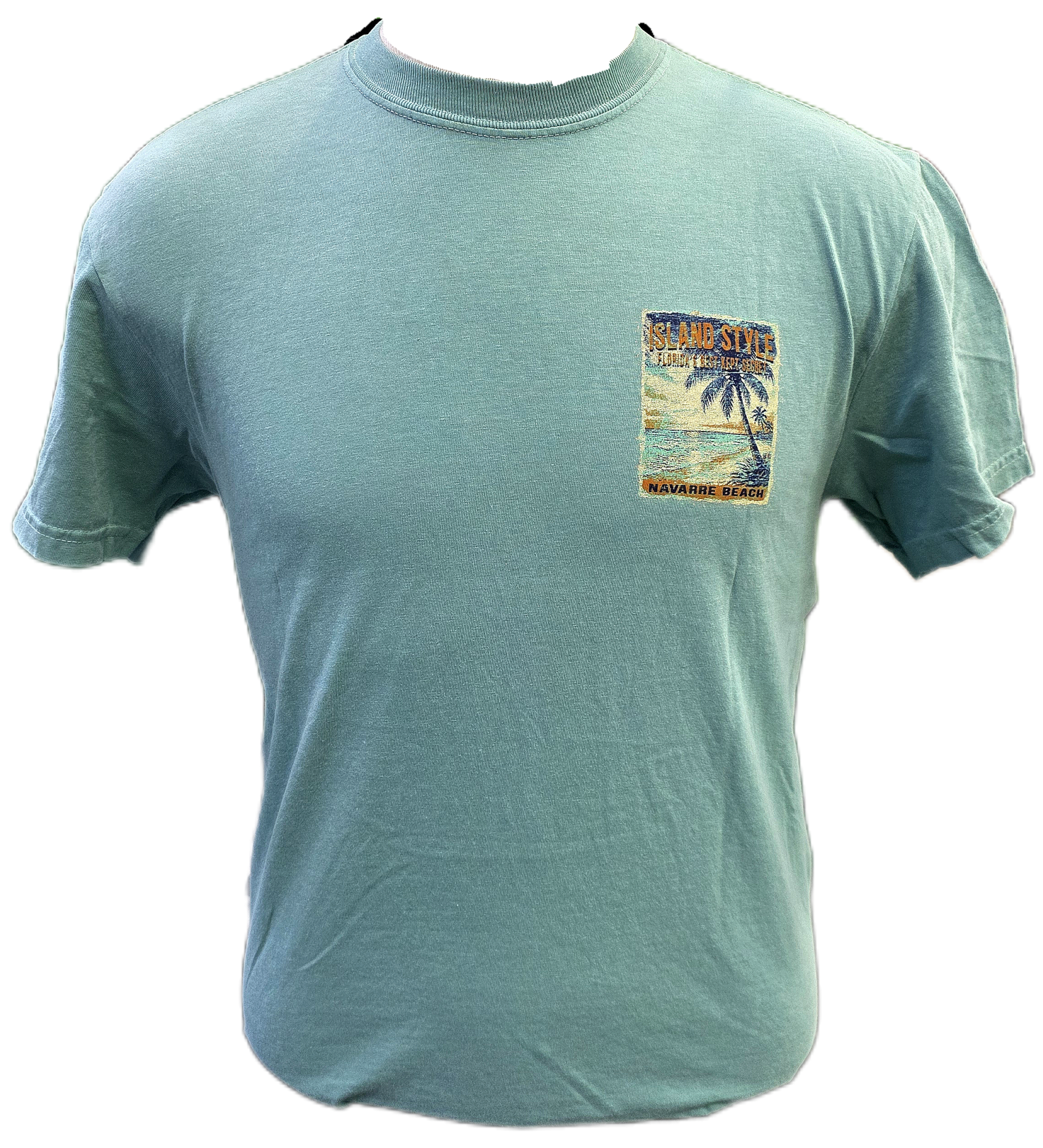 Island Style Secret Comfort Wash Souvenir T-Shirt - Image 2