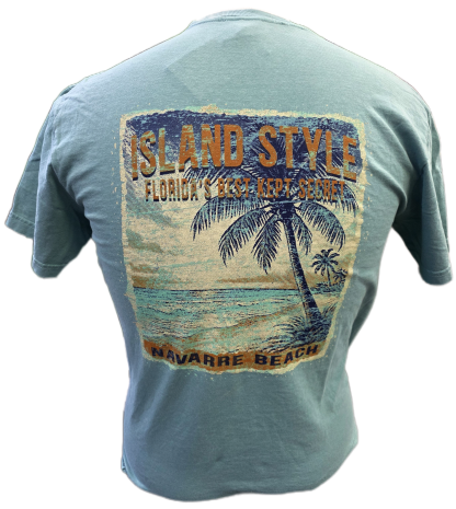 Island Style Secret Comfort Wash Souvenir T-Shirt