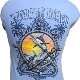 Coastal Color Long Sleeve T-Shirt - Carolina Blue