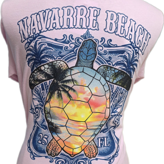 Coastal Color Long Sleeve T-Shirt - Light Pink