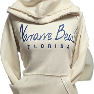 Ladies Hooded Pullover with Kangaroo Pocket - Heather Ice Green