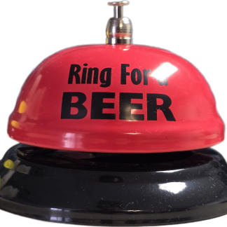 Desk Bell Ring For A Beer - Red