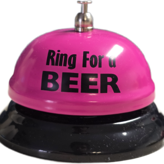 Desk Bell Ring For A Beer - Magenta